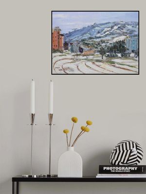 Winter in Pyeongchang Korea