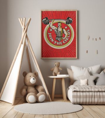 Join the Circus Vintage Commercial