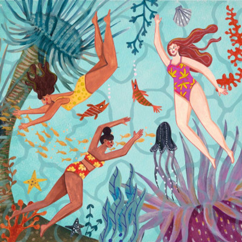 Swimming in the Ocean