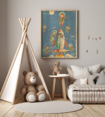 Vintage Newspaper Space 001