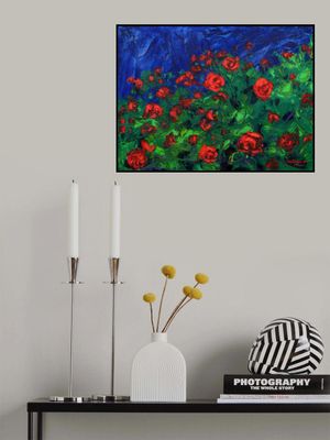 Red Roses Landscape