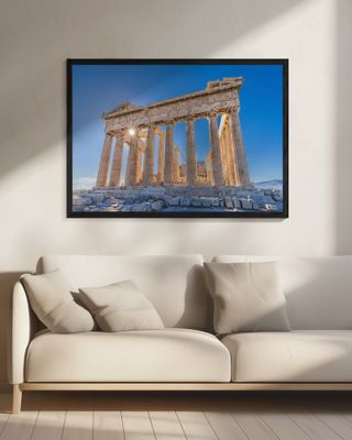 The Acropolis of Athens and Helios (Sun)