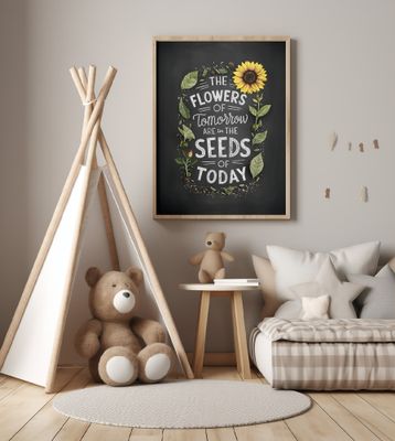 The Flowers Of Tomorrow Are In The Seeds Of Today