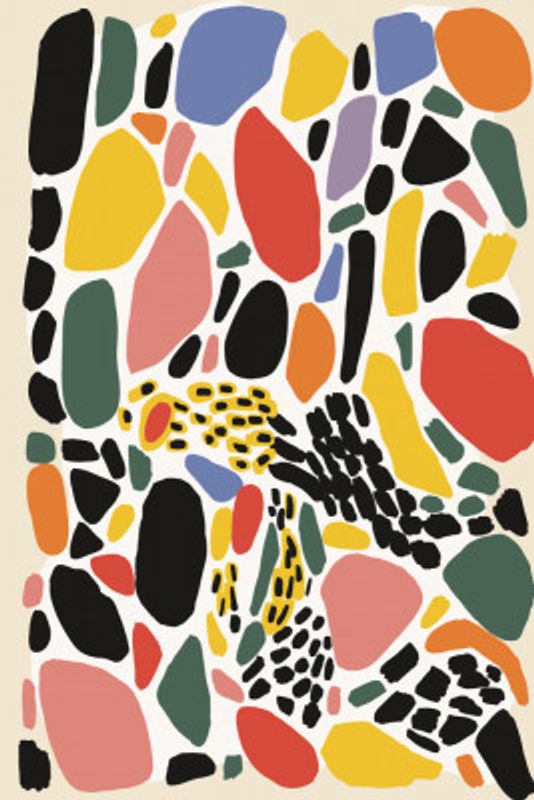 Colorful Mosaic Dance