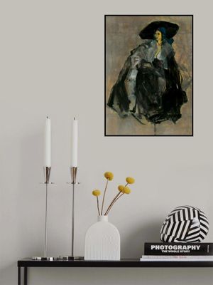 Woman In An Impressionistic Style