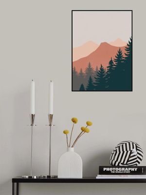 Pine Trees In The Mountains