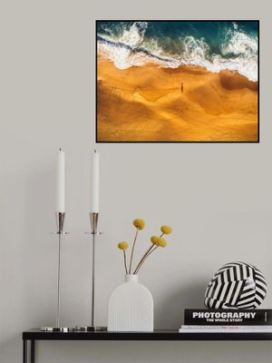 Beachscape Featuring Golden Sand