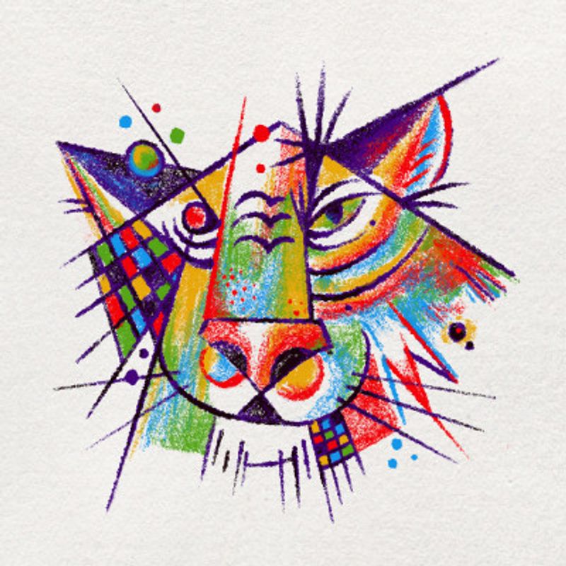 Abstract Faces   Tiger