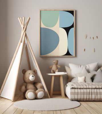 Mid Century Pastel 17