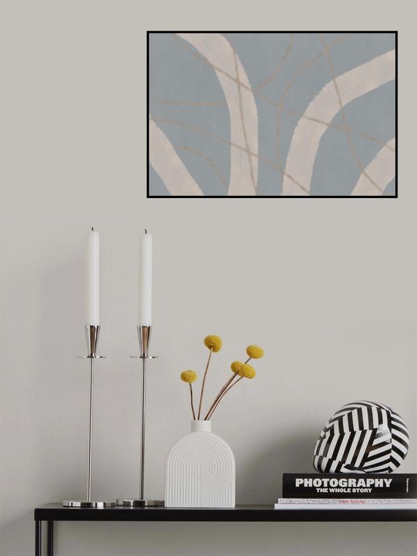 Neutral Abstract Watercolor. Minimalist In Pastel Colors No. 4