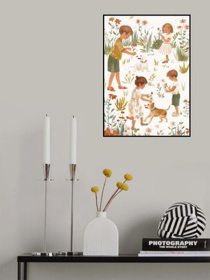 Kids Retro Illustration