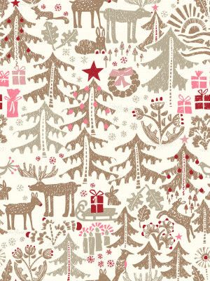 Black forest X-Mas Winter time pattern
