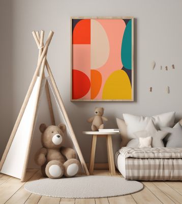 Mid Century Pastel 14