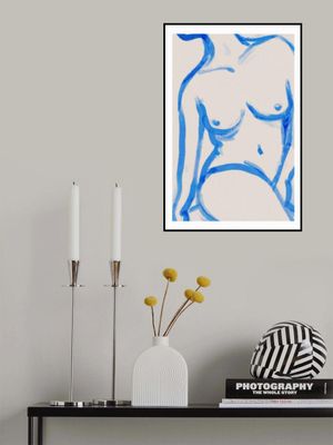 Blue Contour Nude