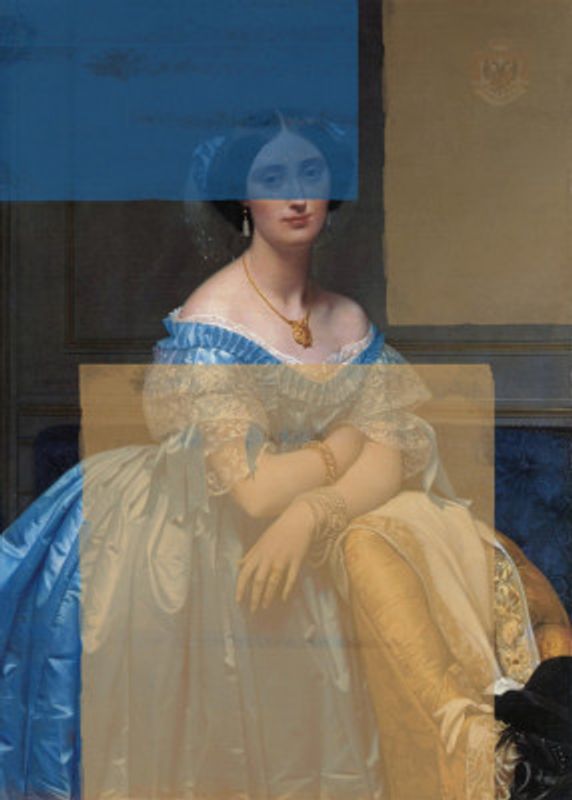 Baroque Portrait Contemporary Collage