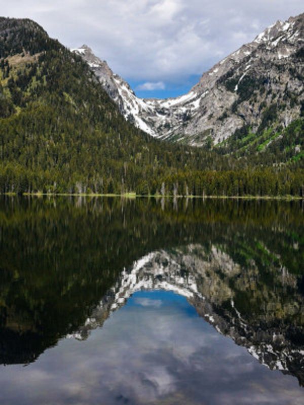 Taggart Lake Reflection
