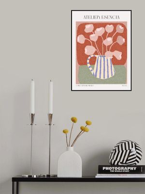 Striped Vase Blooms