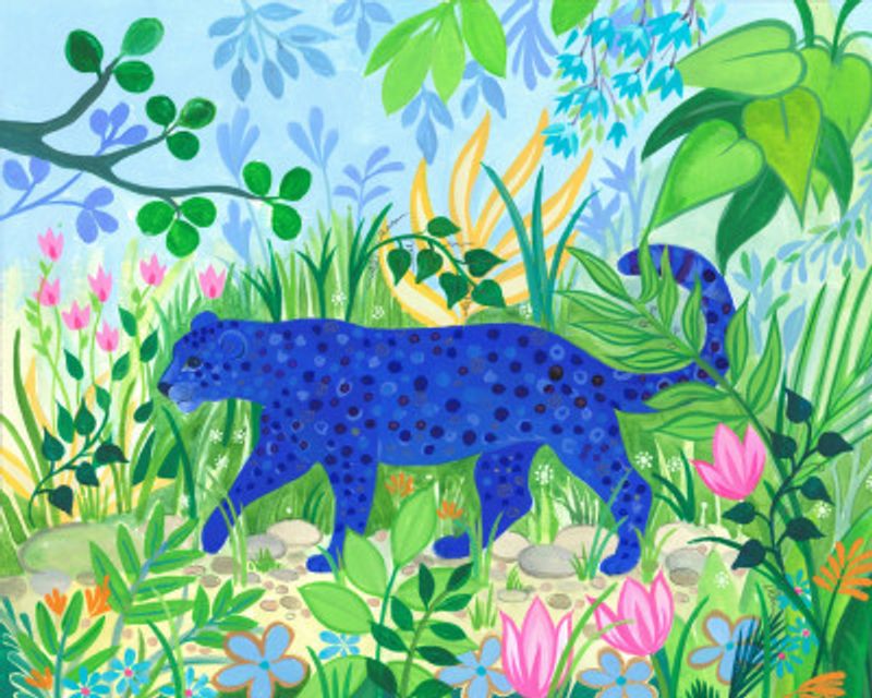 Blue Leopard