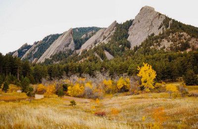 Fall in the Flatirons