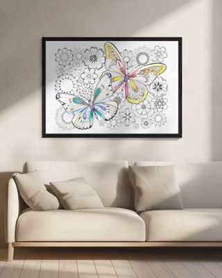 Butterflies Delicate Tints