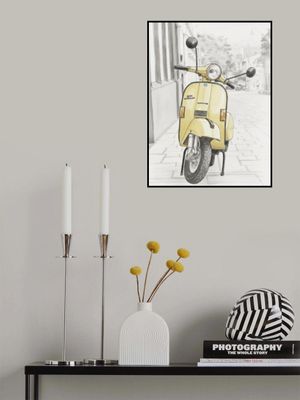 Yellow Scooter