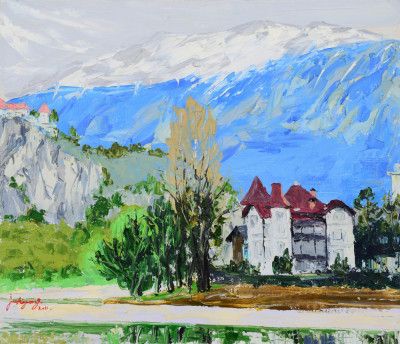 Scenery of Salzburg Austria