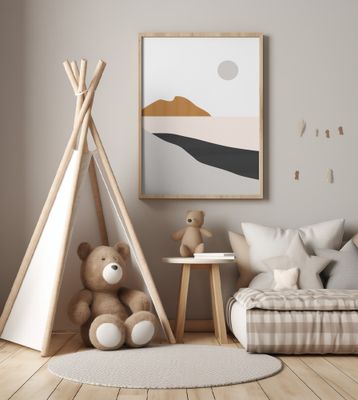 Minimal Art Landscape