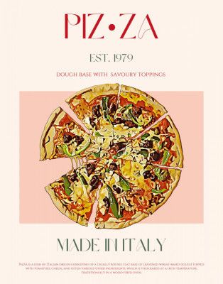 Slice of Italian Pizza