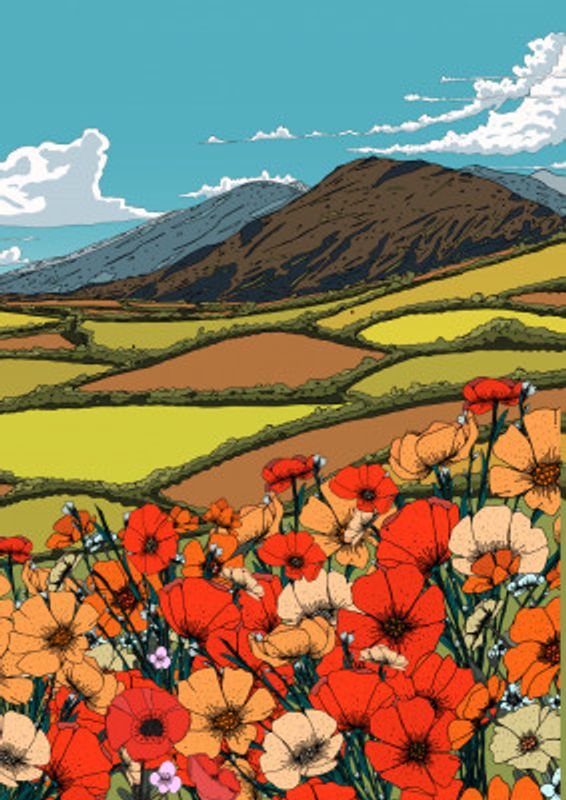 Wildflower Landscape