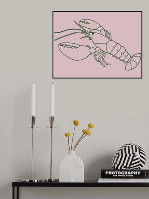 Elegant Lobster Sketch