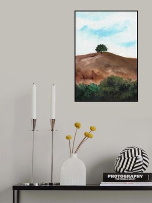 Hill Under A Blue Sky