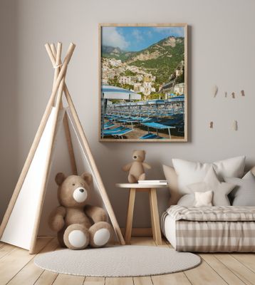 Positano Beach X on Film