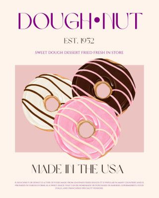 Doughnut Print