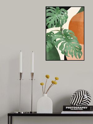 Tropical Leaves  Abstract Art