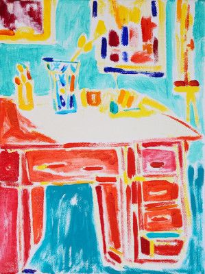 From My Studio, Tamara Jare, oil on canvas