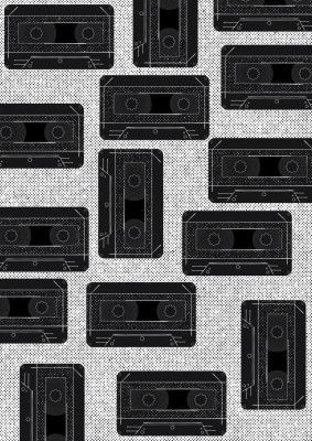 Black Cassette Tapes