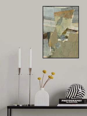 Layered Textures And Muted Earthy Tones