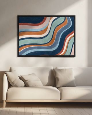 Multicolored Lines Creates A Dynamic