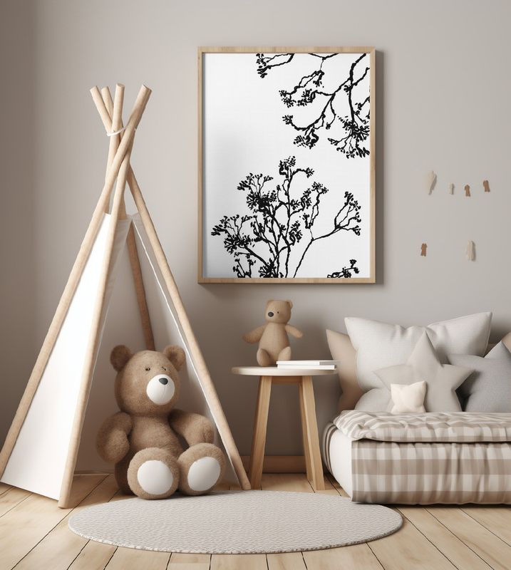 Blossom Trees Silhouette