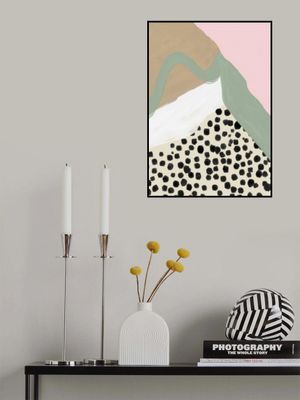 Soft Colors with Organic Shapes and Patterns