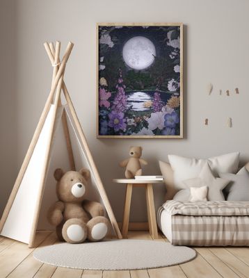 Moon Garden Reflections