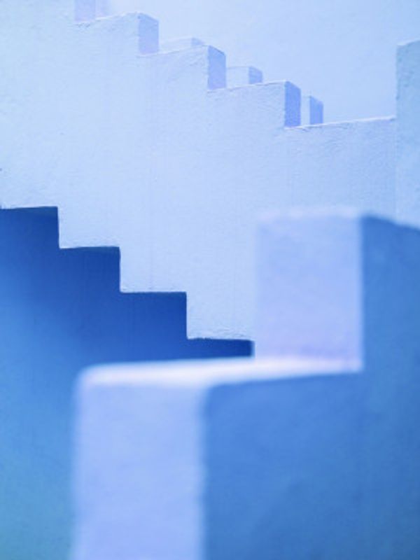 Muralla Roja in blue