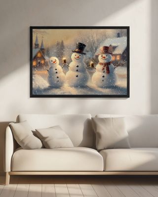 Snowmen Wide