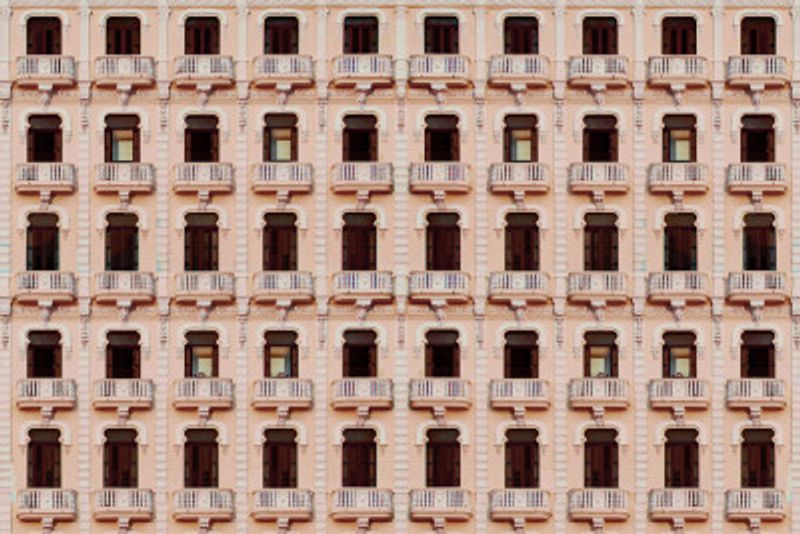 Windows and balconies