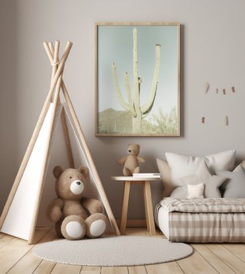 SAGUARO NATIONAL PARK Vintage Giant Saguaro