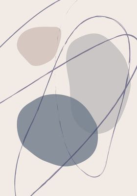 New Shapes Blue No 2