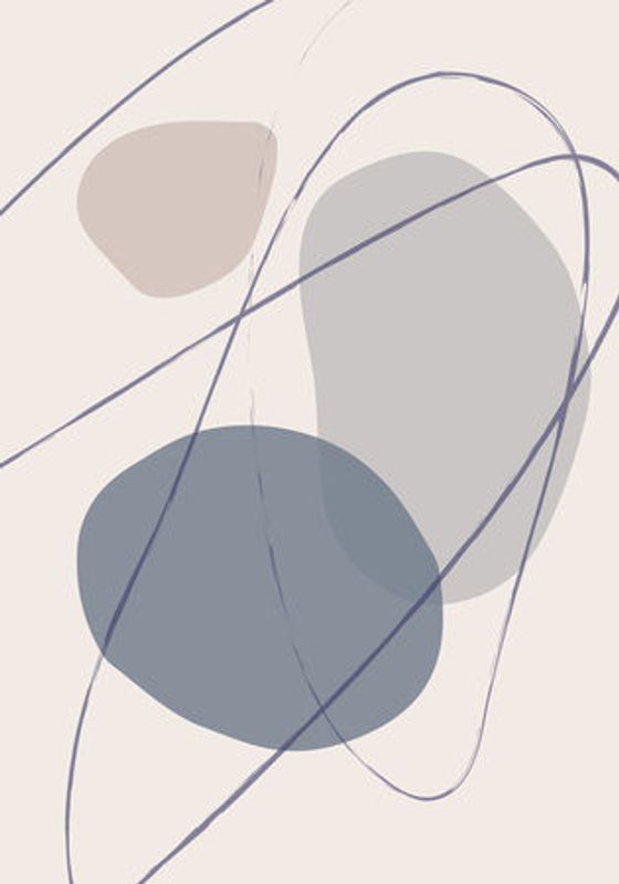 New Shapes Blue No 2