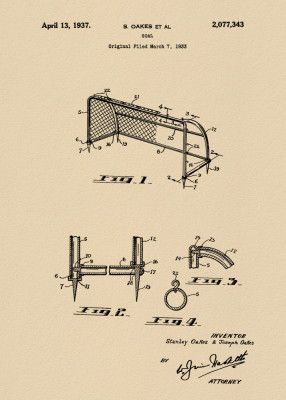 Goal Patent 1933