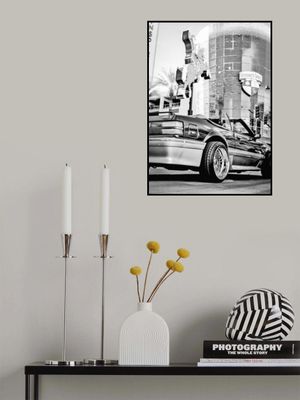 Las Vegas Car B&w