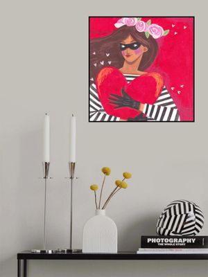 Portrait woman you stole my heart